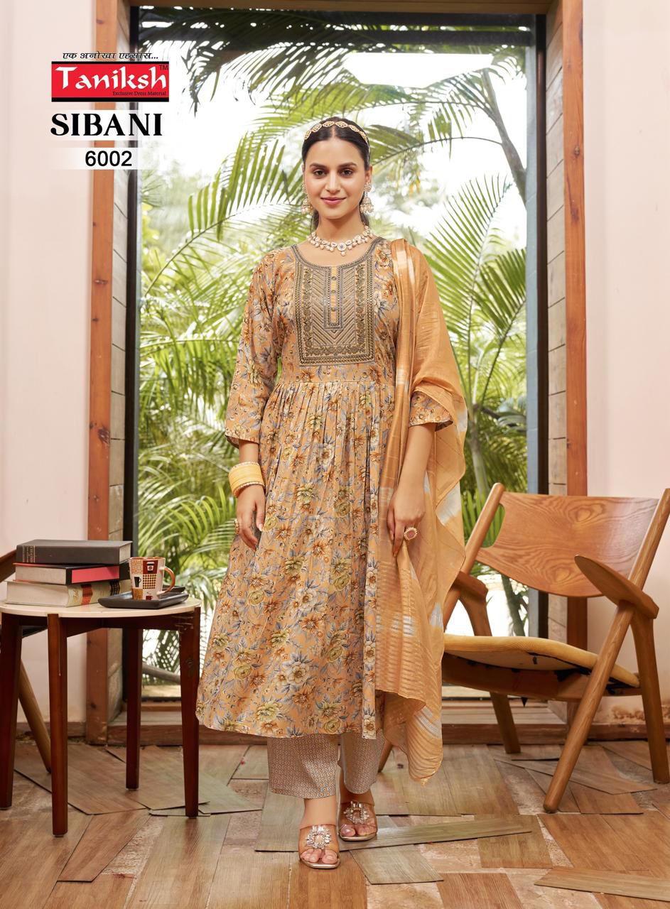 Sibani Vol 6 By Taniksh Rayon Printed Kurti With Bottom Dupatta Wholesale Price In Surat
